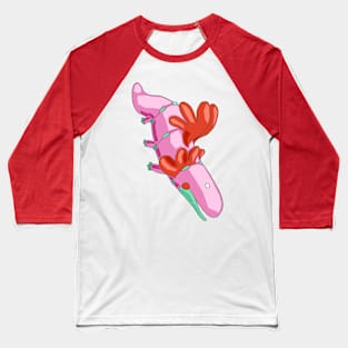 Axolotl Dragon Baseball T-Shirt